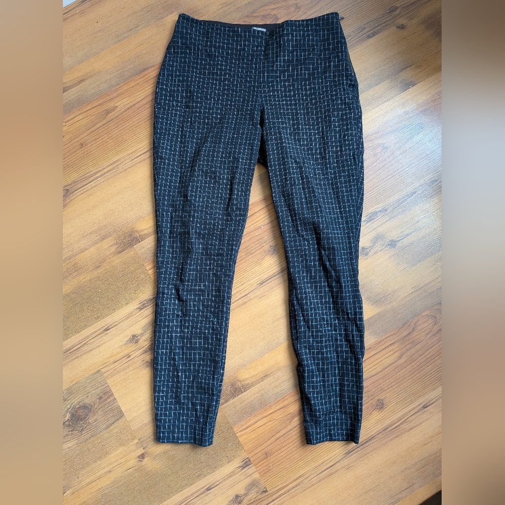 Maurices Black and White Patterned Pants